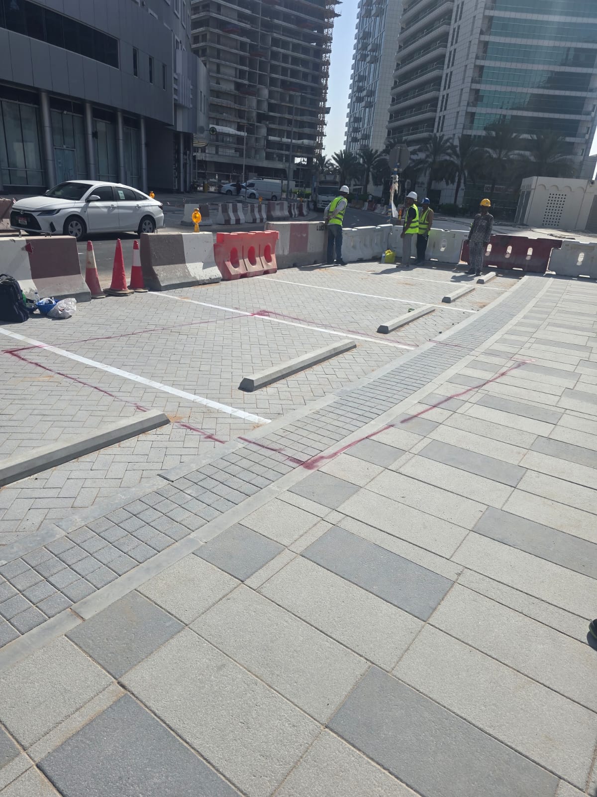 New DN500 chilled water valve installation in Abu Dhabi